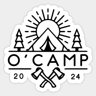 Official O'Camp logo Sticker